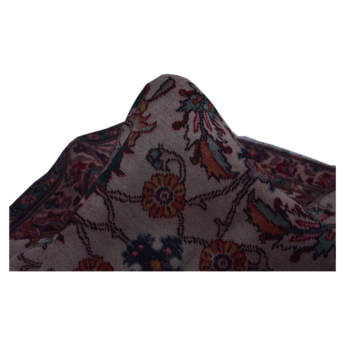 Overdyed -Vintage- Pink-Oriental-Rug